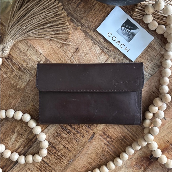 💳🤎COACH Combination Wallet Checkbook🤎💳 - Picture 12 of 12